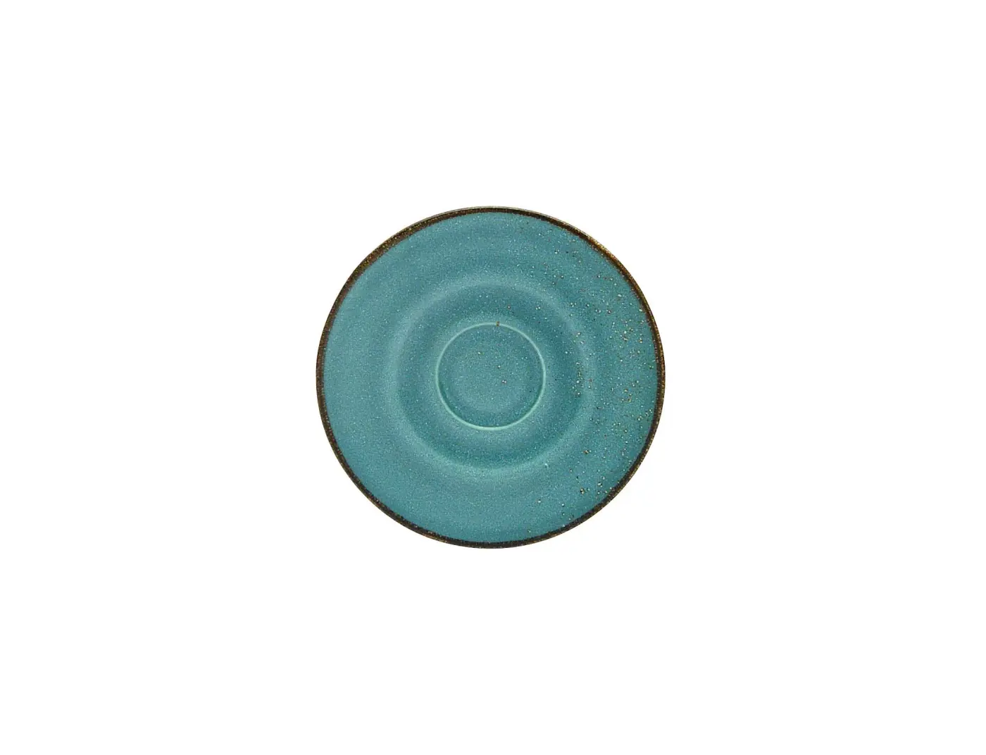 Untertasse /15 Nature Wasserblau